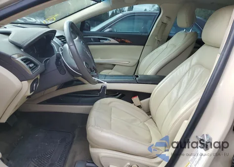 2014 Lincoln Mkz Hybrid из США, поврежденный, VIN 3LN6L2LU1ER829898